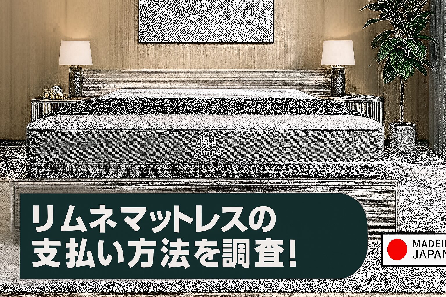 リムネマットレスの支払い方法4つを紹介!分割払いや後払いができるか調査!